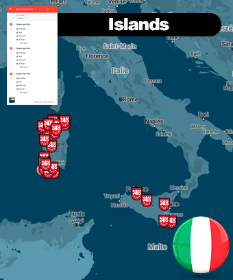 [MAP] (Italy) Islands · 2022 - Urbex