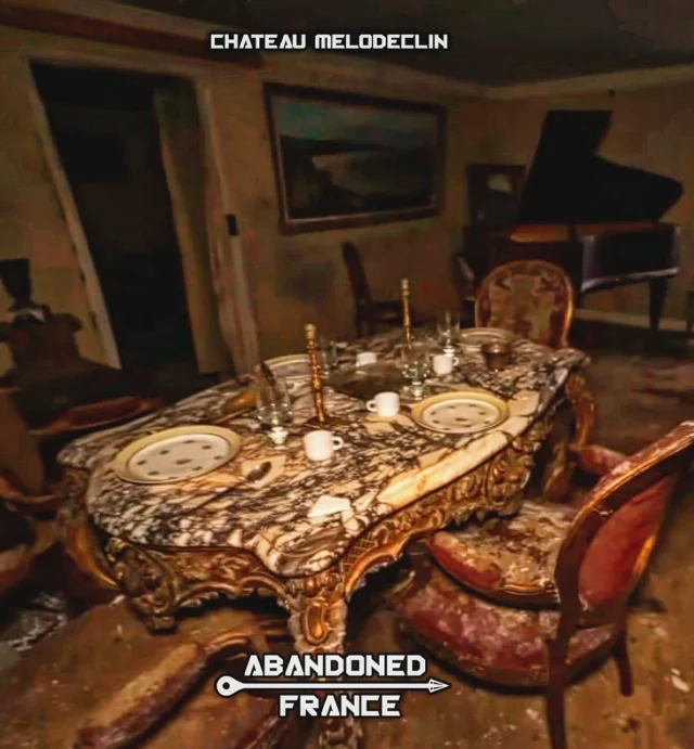 Chateau Melodeclin (France)
💎 Exchange this location ⬇️
🔥www.urbexprime.com🔥
🌎 Get urbex locations 🌎
🔥www.urbexprime.com🔥

#urbex #photography #urbexfrance #lafranceabandonnée #urbexphotography #france #urbexworld #abandoned #photooftheday #abandonedplaces #streetart #art #france #picoftheday #graffiti #urban #photo #photographer #urbanexploration #instagood #architecture #urbexpeople #streetphotography #shooting #street #decay #travel #urbex_supreme #lostplaces